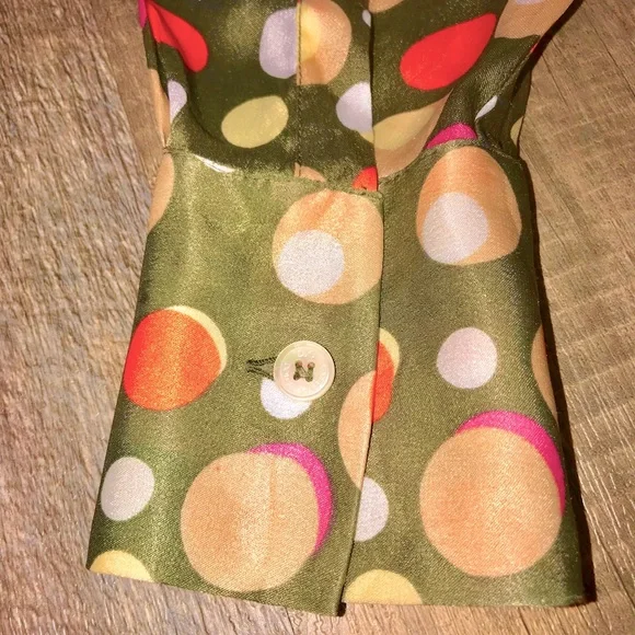 Vintage Dolce & Gabbana Fitted Silk Blouse - Picture 8 of 13